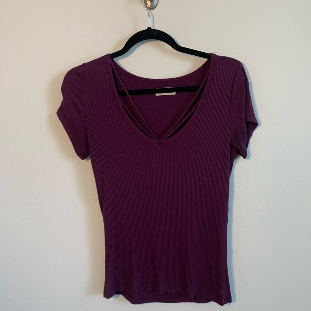 Hollister Ribbed T-Shirt